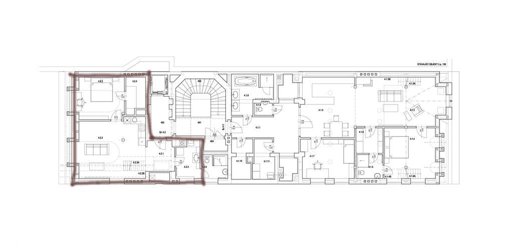 Rooftop Triplex Apartment In Centre Hradec Kralove Bagian luar foto